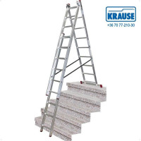 Krause Corda sokcélú létra 3x9 fokos, lépcsőfunkcióval