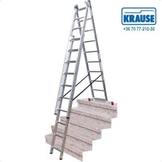 Krause Corda sokcélú létra 3x10 fokos, lépcsőfunkcióval