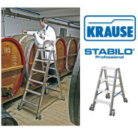 Krause Stabilo gurítható két oldalon járható létra 2x10 fokos