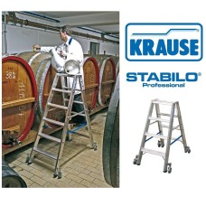Krause Stabilo gurítható két oldalon járható létra 2x3 fokos