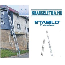 Krause Stabilo háromrészes húzóköteles létra 3x18 fokos