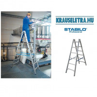 Krause Stabilo két oldalon járható biztonsági állólétra 2x12 fokos