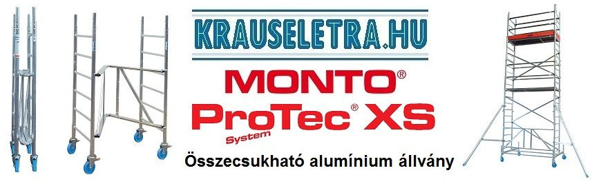  Protec XS összecsukható alumínium állvány